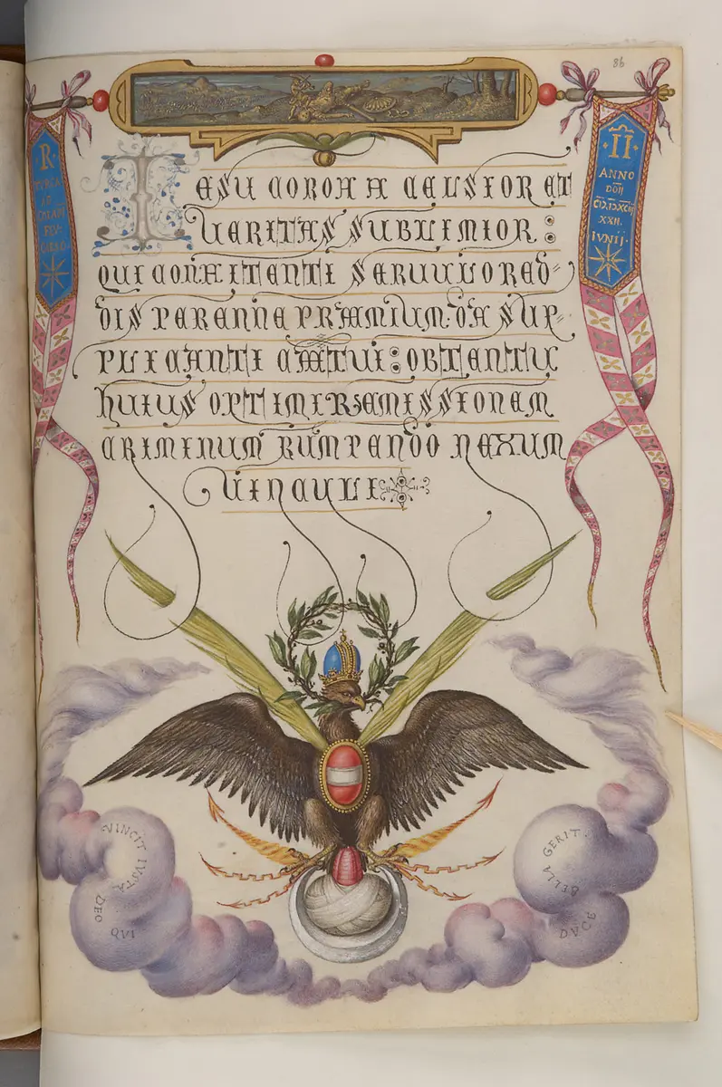 Schriftmusterbuch; 127 Blatt Pergament