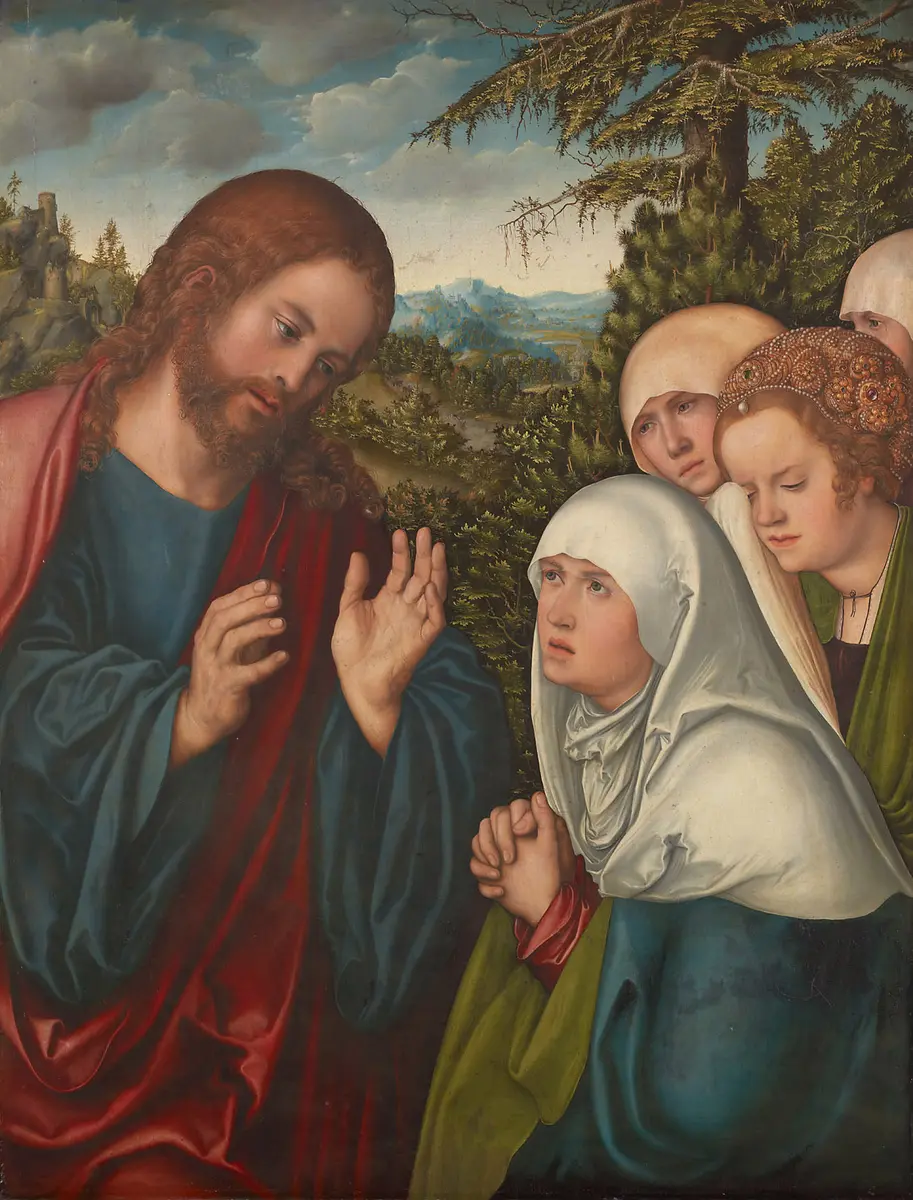 Abschied Christi von den Frauen