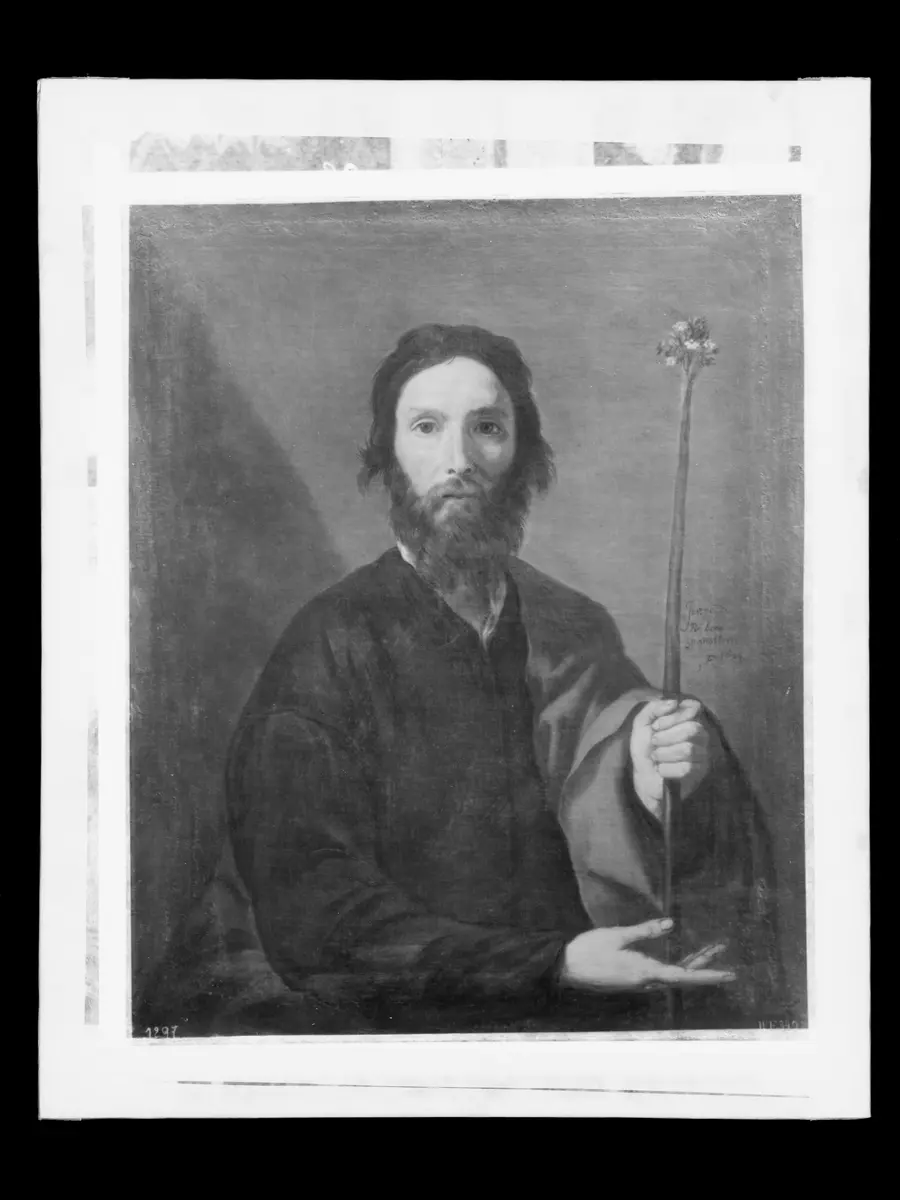 Der heilige Joseph (früher: Aaron mit dem blühenden Stabe)