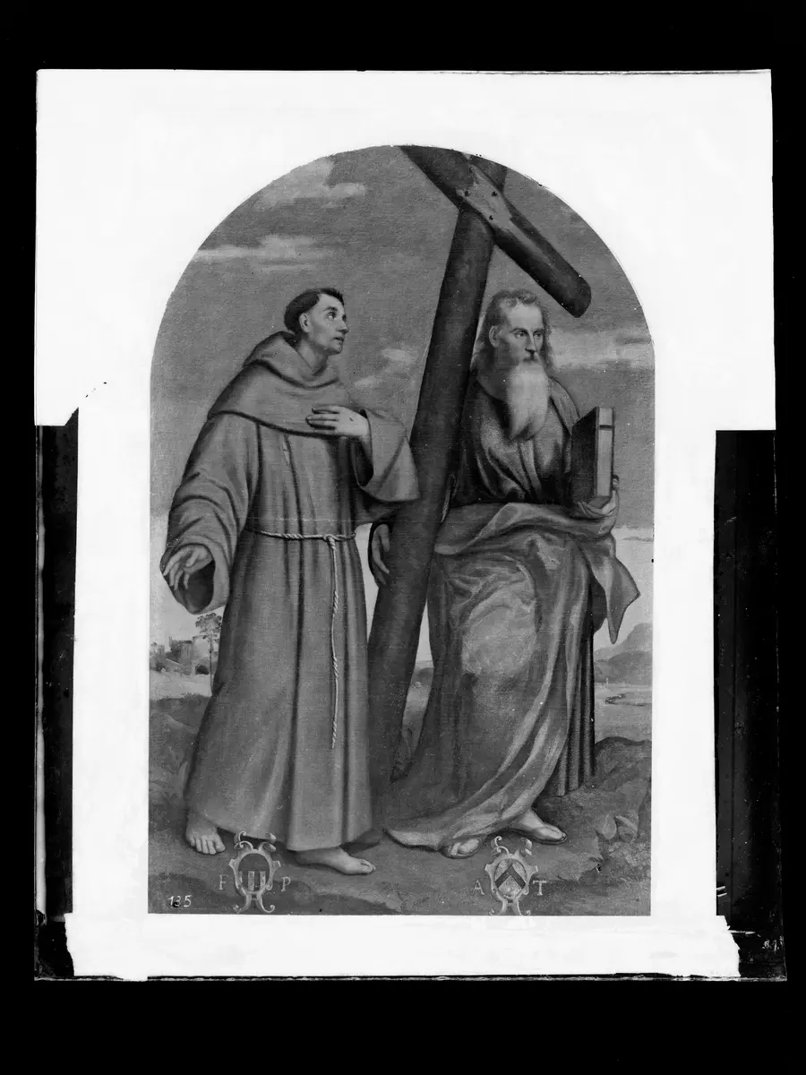 Die Hll. Franz von Assisi und Andreas