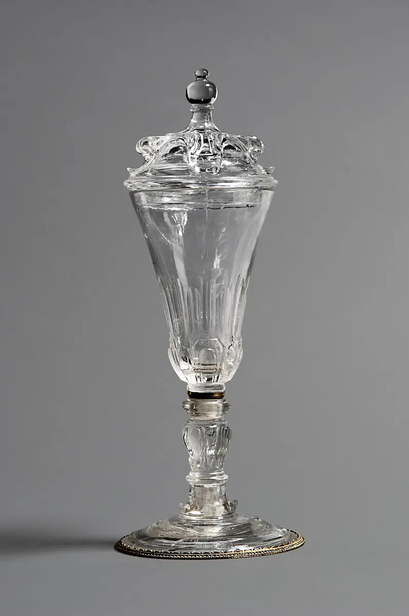 Deckelpokal, Pokal, Bergkristallpokal, Bergkristall