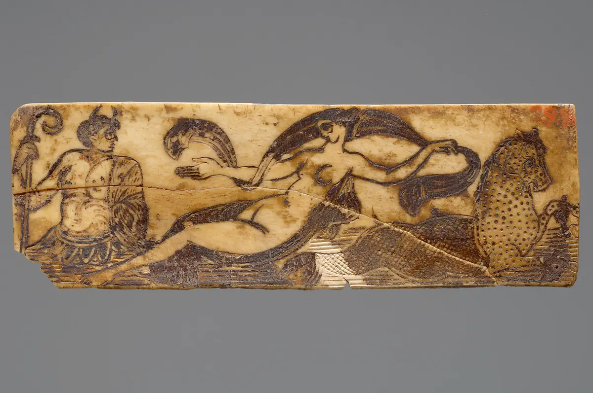 Nereide und Triton