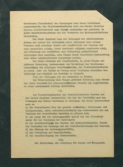 Dienstvorschrift für das Kunsthistorische Museum in Wien