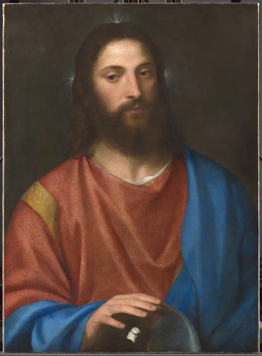 Christus mit der Weltkugel