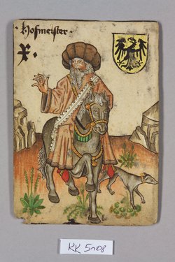 Kartenspiel, sog. Hofämterspiel