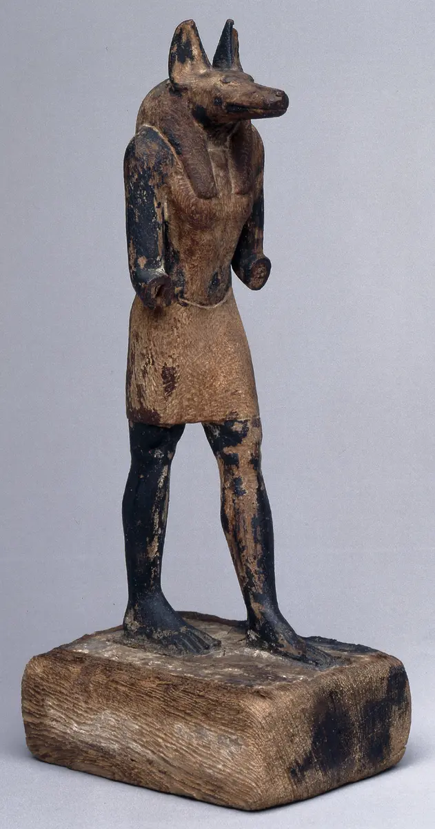 Schreitender Gott Anubis