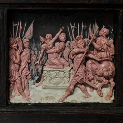 Tafel mit 60 Szenen aus den Metamorphosen des Ovid