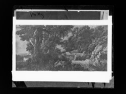 Große Waldlandschaft mit dem Hl. Stanislaus Kostka