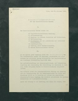 Dienstvorschriften für das Kunsthistorische Museum