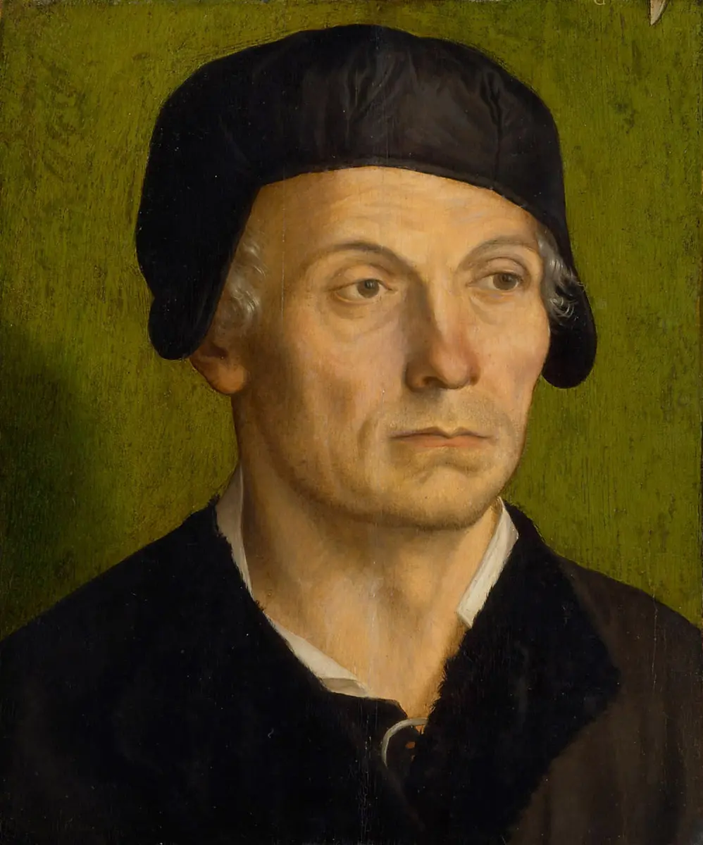 Bildnis eines bartlosen Mannes