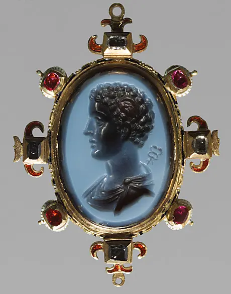Büste des jugendlichen Marcus Aurelius als Mercur