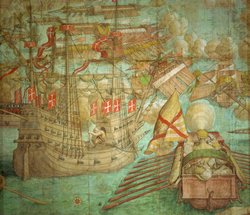 Kriegszug Kaiser Karls V. gegen Tunis (1535): Einnahme der Festung La Goletta durch Heer und Flotte