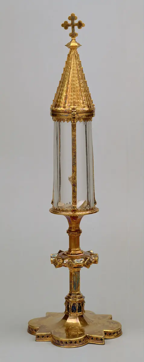Das Reliquiar mit dem Zahn Johannes des Täufers