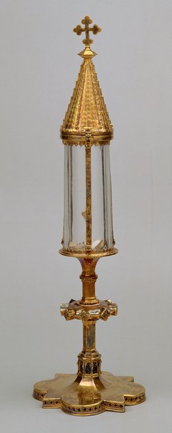 Das Reliquiar mit dem Zahn Johannes des Täufers