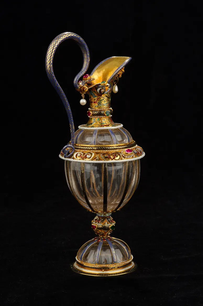 Ewer with Handle in the Form of a Serpent