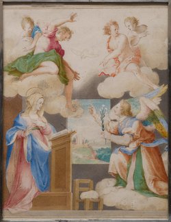 Altärchen mit der Verkündigung Mariae