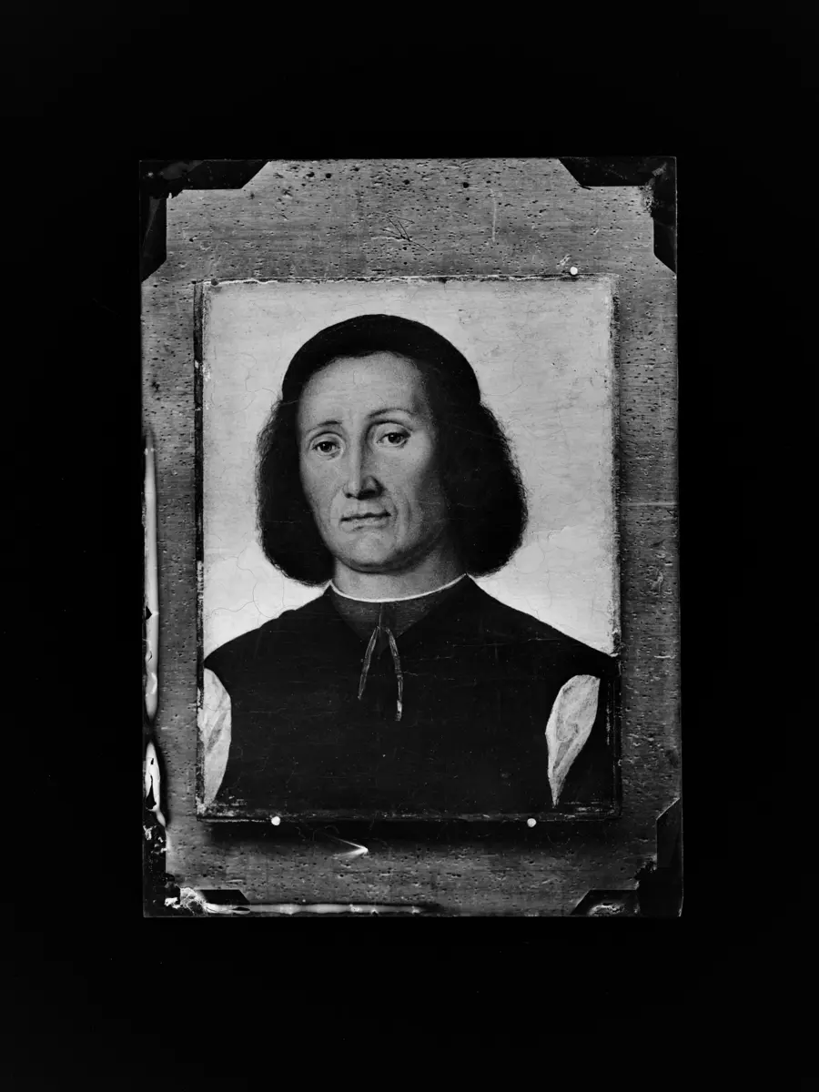 Bildnis eines Mannes mit schwarzer Kappe