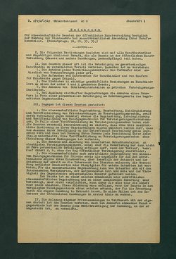 Weisungen für wissenschaftliche Beamte der öffentlichen Kunstverwaltung betreffend Wahrung der Standesehre bei außerordentlicher Anwendung ihrer Berufskenntnisse