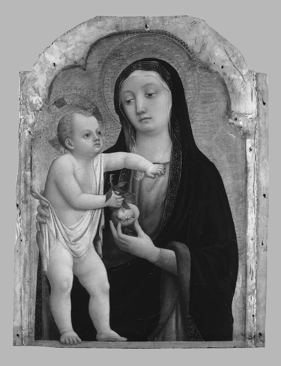 Hieronymusaltar von Santo Stefano in Venedig: Maria mit dem Kind