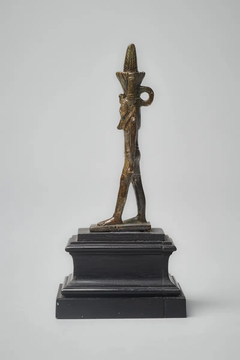 Figur des schreitenden Gottes Nefertem