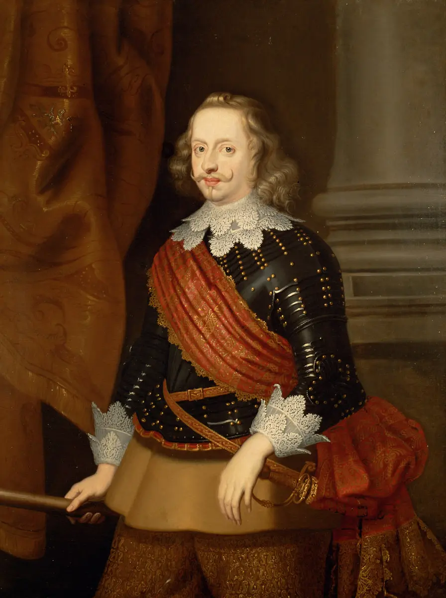 Kardinal-Infant Ferdinand (1609-1641) im Harnisch, Kniestück