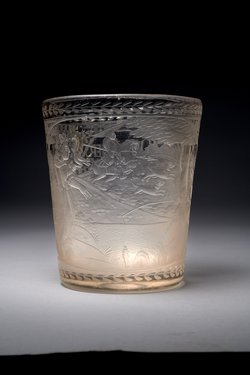 Becher mit erotischer Symbolik