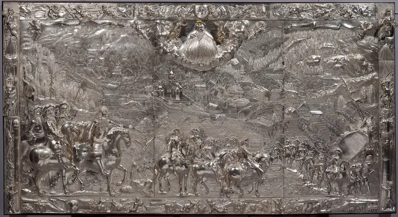 Votivtafel aus St. Blasien: Herzog Karl V. von Lothringen im Feldlager von Todtmoos