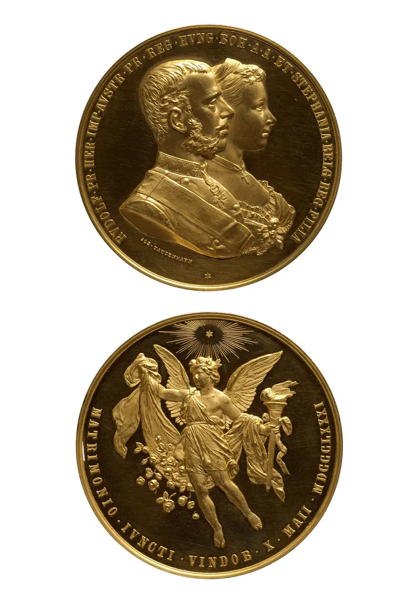 Habsburg: Kronprinz Rudolf und Stephanie von Belgien (dessen Gemahlin)