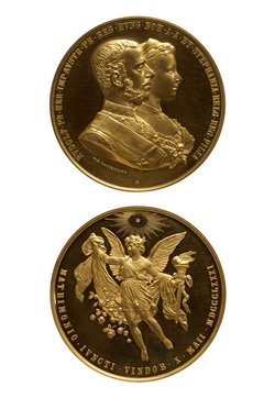 Habsburg: Kronprinz Rudolf und Stephanie von Belgien (dessen Gemahlin)