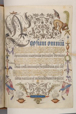 Schriftmusterbuch; 127 Blatt Pergament