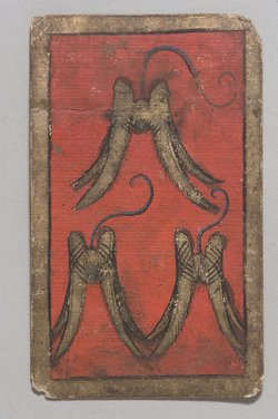 54 Spielkarten des "Ambraser Hofjagdspieles"