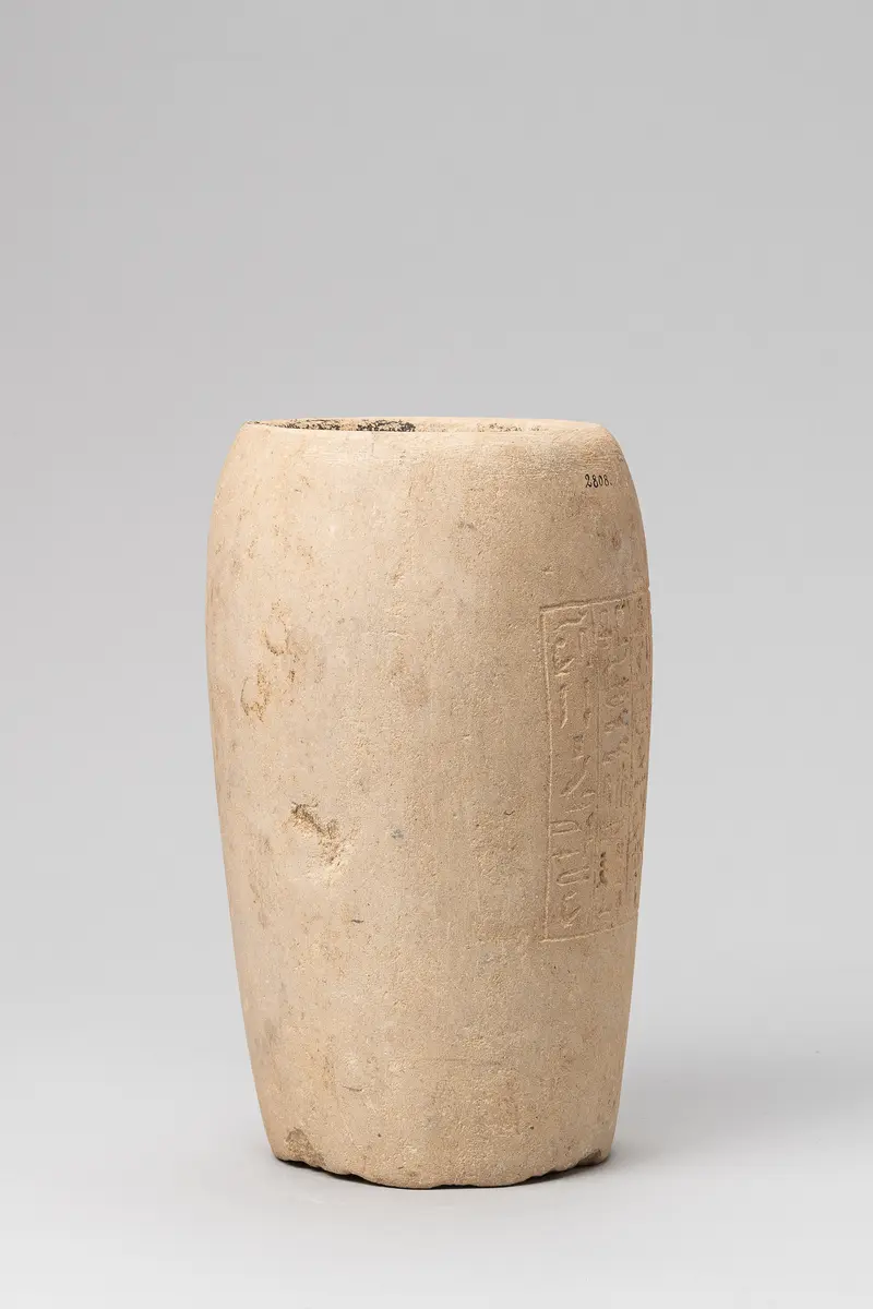 Kanope ohne Deckel des Nes-schu-tefnut