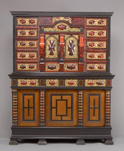 Möbel, Schrank, Kasten, Kabinettschrank, Schildpattschrank
