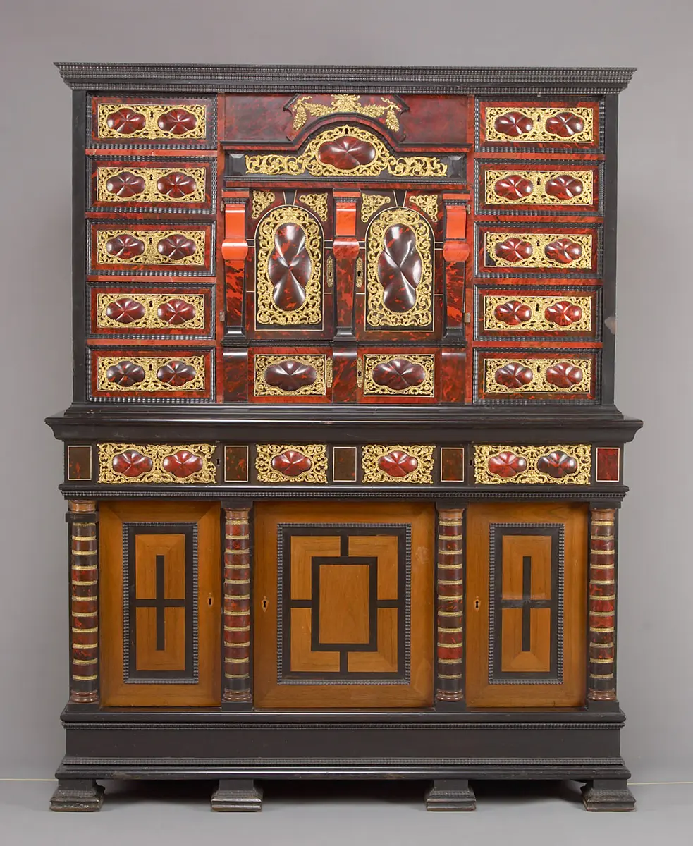 Möbel, Schrank, Kasten, Kabinettschrank, Schildpattschrank