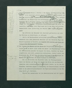 Entwurf einer Feuerlöschordnung für das Kunsthistorische Museum, 1926