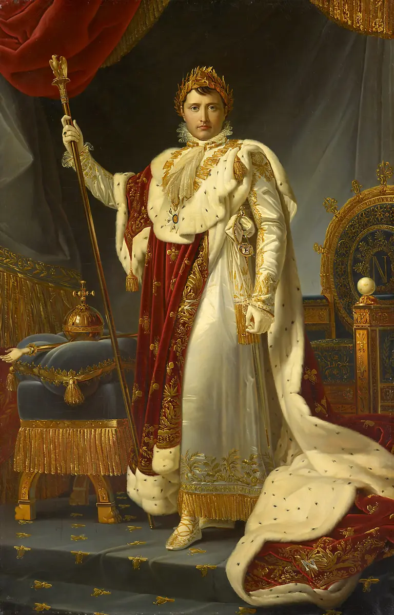 Napoleon im Krönungsornat