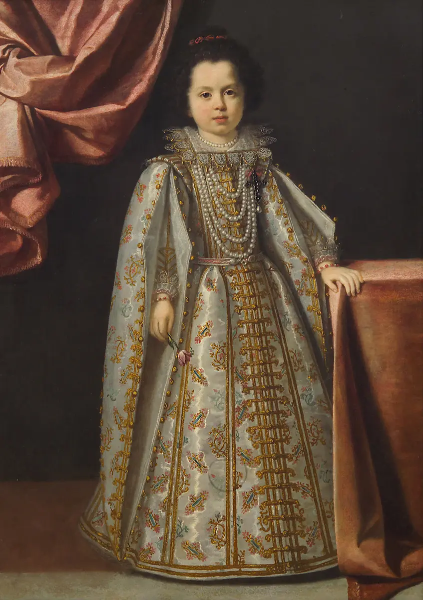 Vittoria della Rovere (1622-1694) im Alter von vier bis fünf Jahren