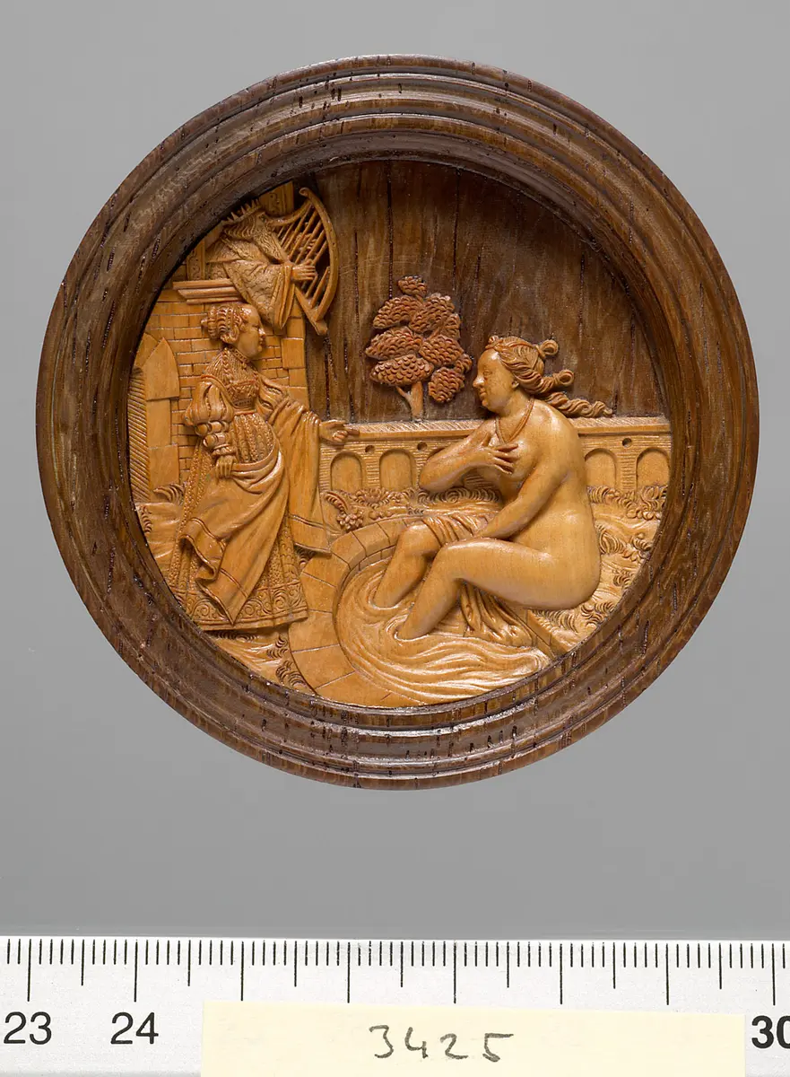 David und Bathseba; Spielstein für das Brettspiel für den 