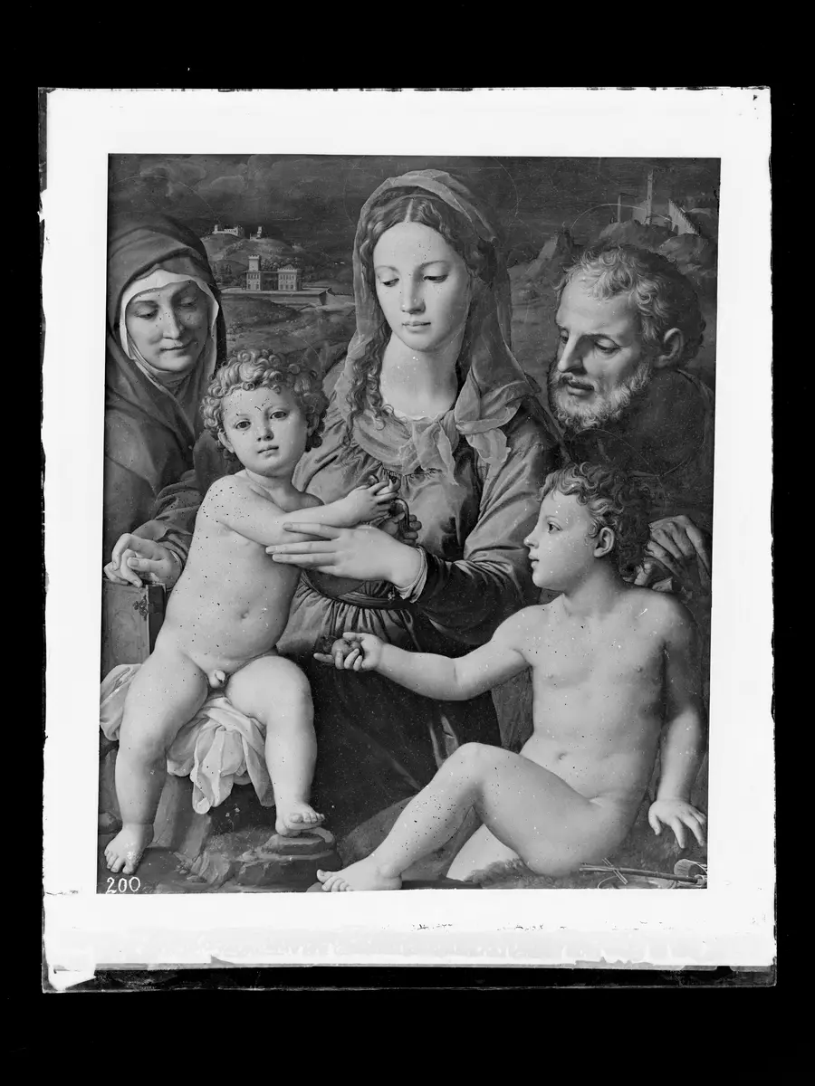 Hl. Familie mit Hl. Anna und Johannesknaben