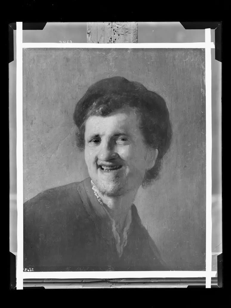 Lachender Kopf