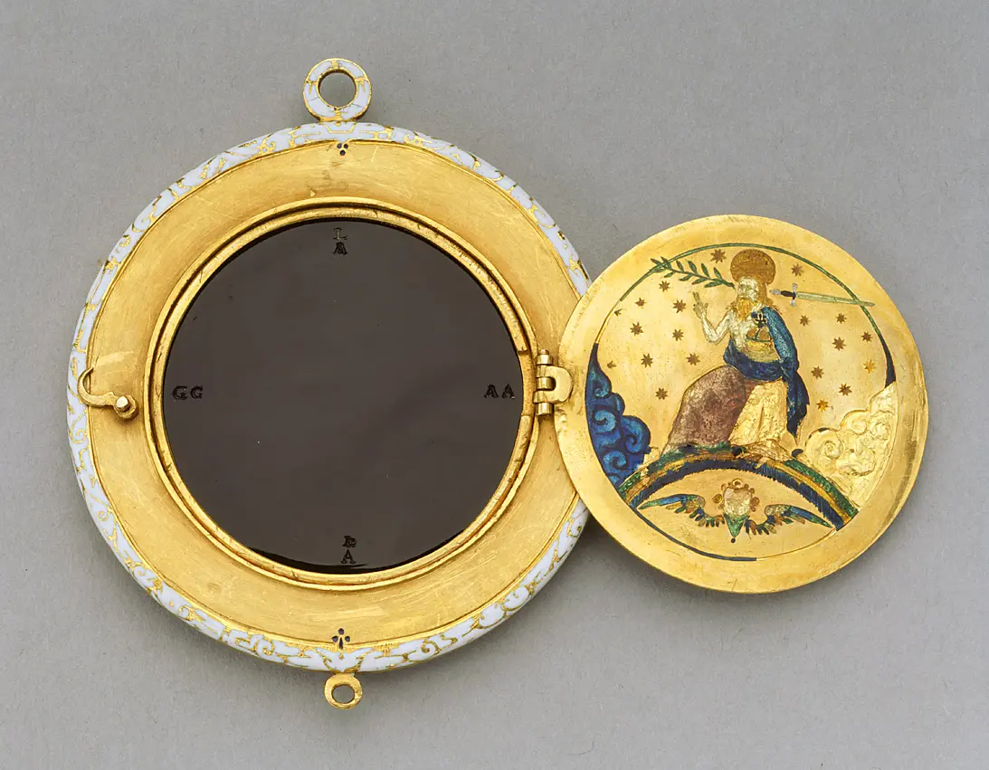 Amulett in Form eines Choshen (Brustplatte d. jüdischen Hohepriesters)