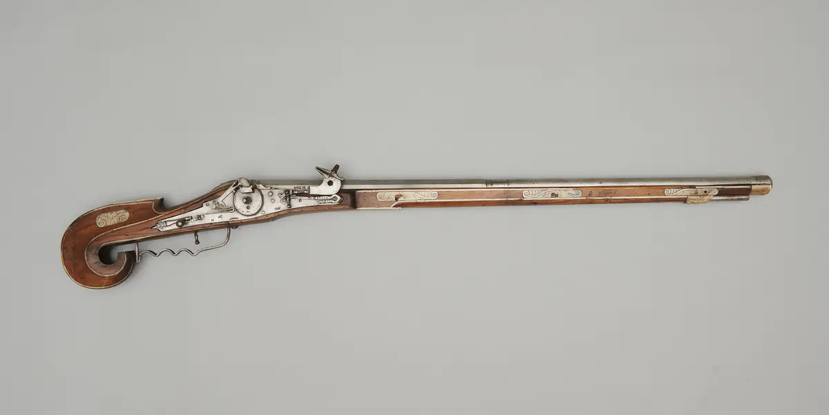 Radschlossgewehr mit Luntenhahn