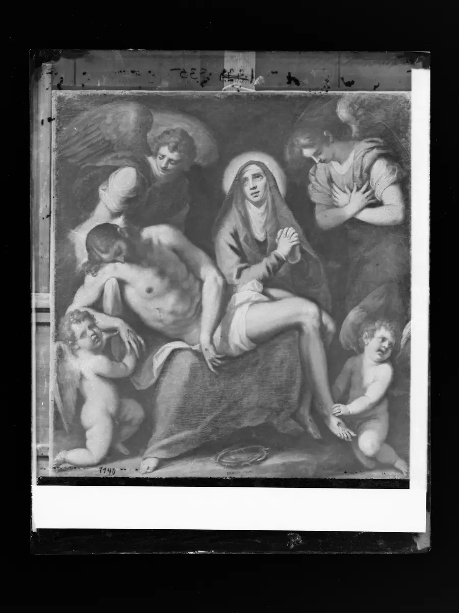Pietà mit Engeln
