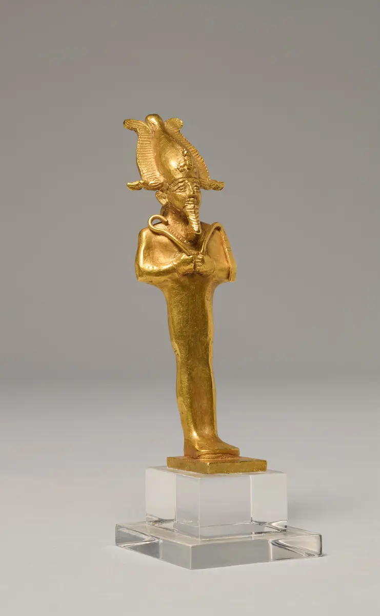 Kleine Figur des Gottes Osiris
