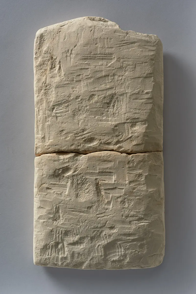 Apis-Stele mit demotischer Aufschrift