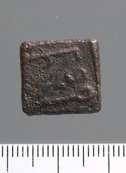 1 Nomisma, Büste und Monogramm
