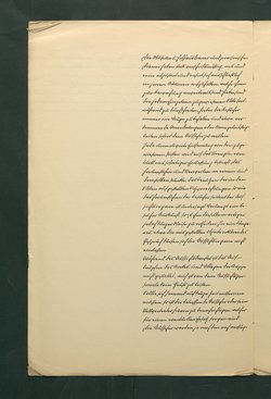 handschriftliche Dienstordnung für Museumsaufseher