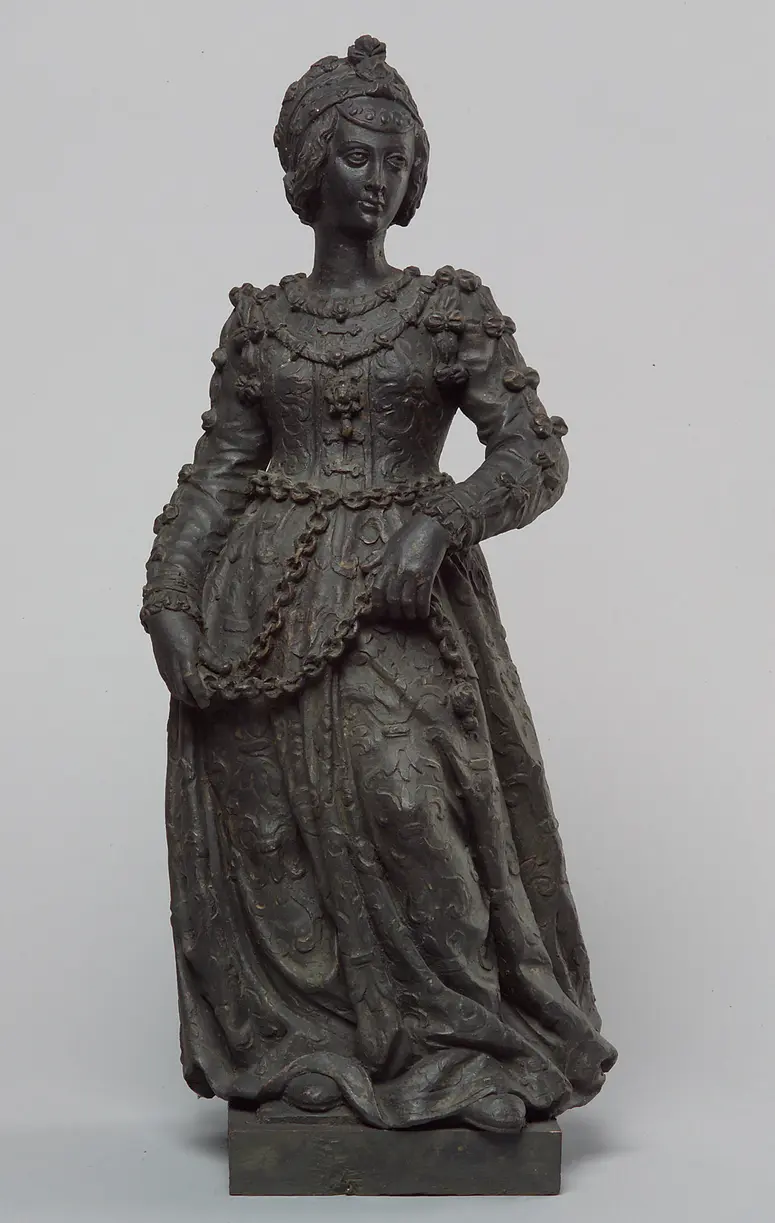 Viridis Visconti, Statue, Statuette, Terracotta