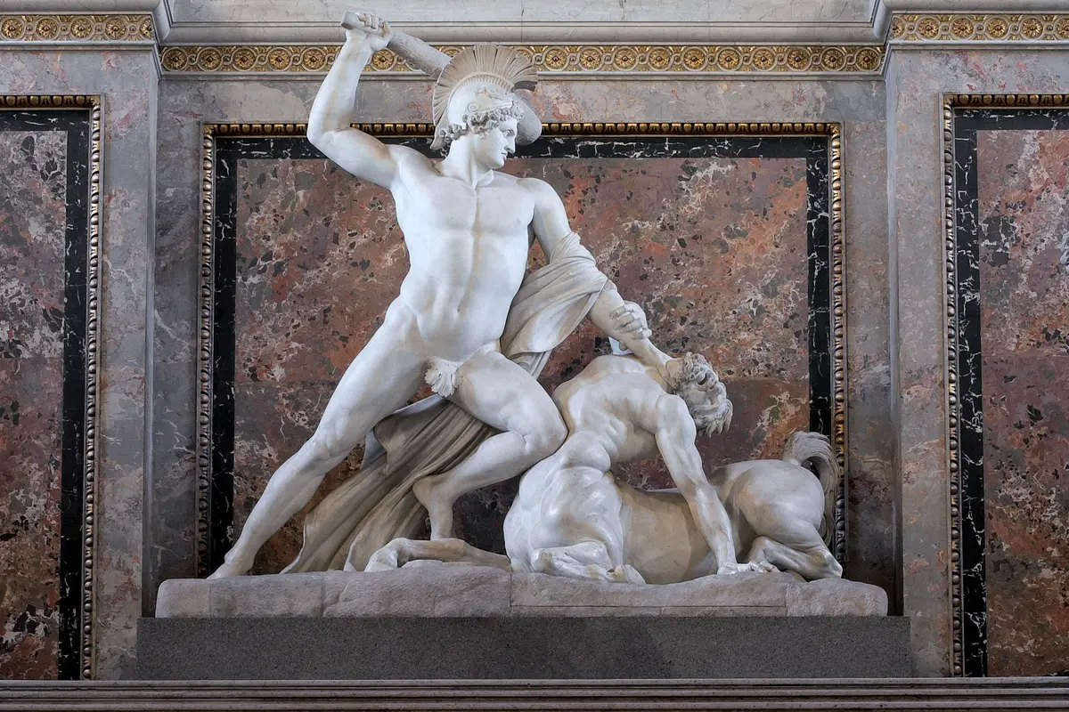 Theseusgruppe (Theseus besiegt den Kentauren)