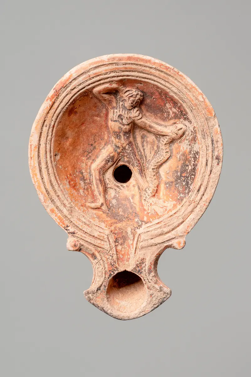 Herakles mit Hydra
